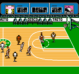 Taito Basketball screenshot 3 for Famicom